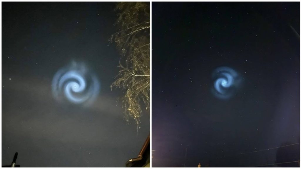 VIDEO, FOTOS: Misteriosas espirales aparecen en el cielo sobre numerosas ciudades