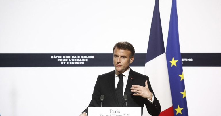 Macron critica la "voluntad de guerra" de Rusia antes de cumbre sobre Ucrania