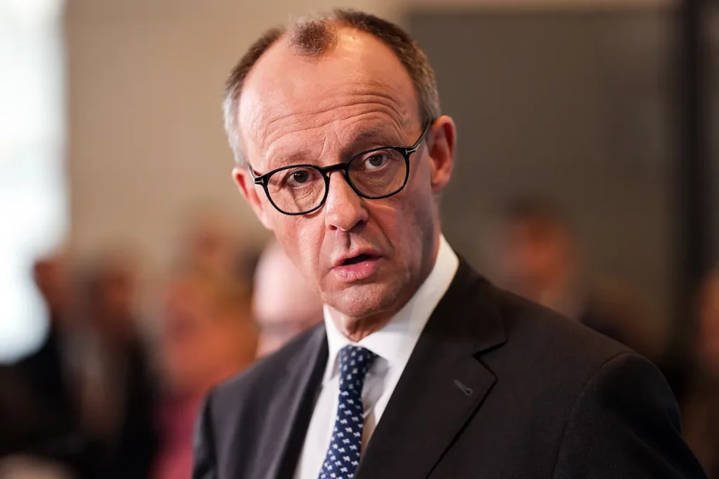 El futuro canciller de Alemania, Friedrich Merz.