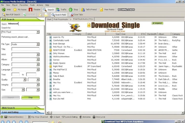 Así era Kazaa, el programa P2P con el que nos bajábamos música en los 2000. Algunas universidades lo siguen prohibiendo hoy