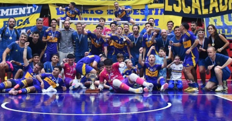 Boca venció a River en la final y conquistó la Supercopa de Futsal :: Olé