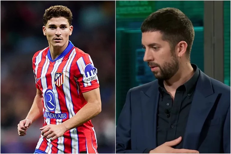 Broncano, sobre el polémico penalti: "¿Crees que tocó Julián Álvarez el balón dos veces?"