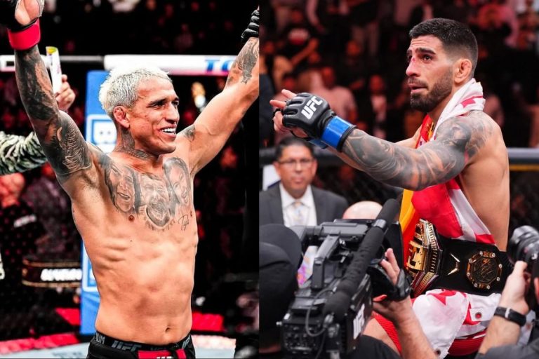 Charles Oliveira le hace competencia a Topuria: "Makhachev está diciendo que quiere una pelea conmigo"