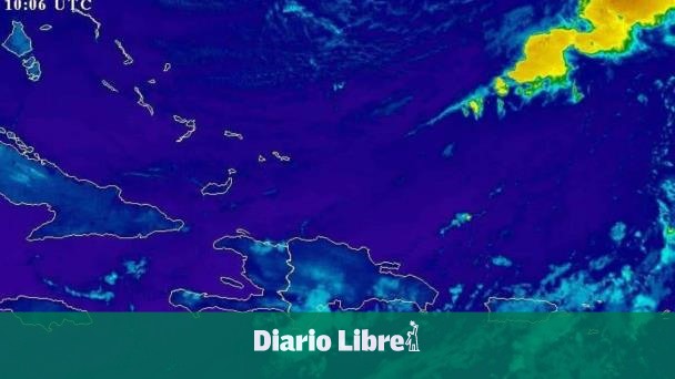 Clima en RD: lluvias débiles por frente frío