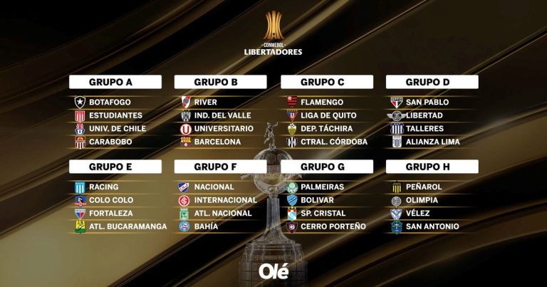 Copa Libertadores: la IA predijo qué equipos se clasificarán a los octavos de final :: Olé