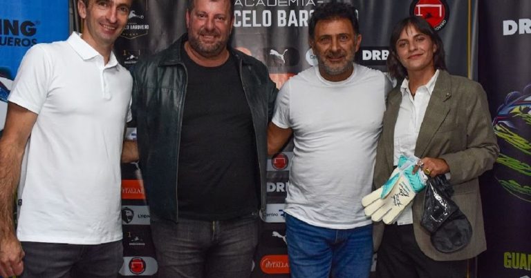 De River a hacer escuela: Barovero presentó una academia de arqueros