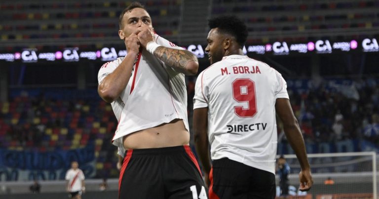 Después de 101 días, 13 partidos y 543 minutos, River volvió a convertir en un primer tiempo :: Olé
