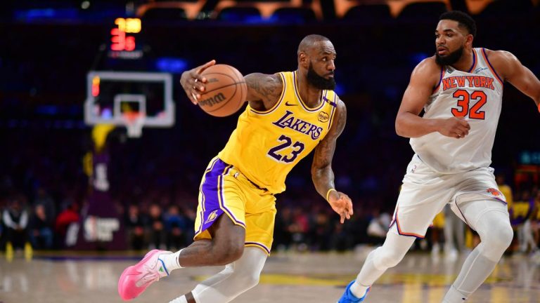 Doncic y LeBron dirigen una remontada heroica ante los Knicks