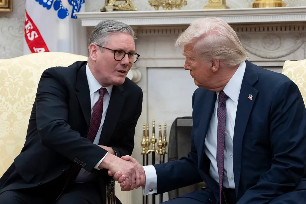 El PIB británico se contrae un 0,1% en enero antes de los aranceles de Trump