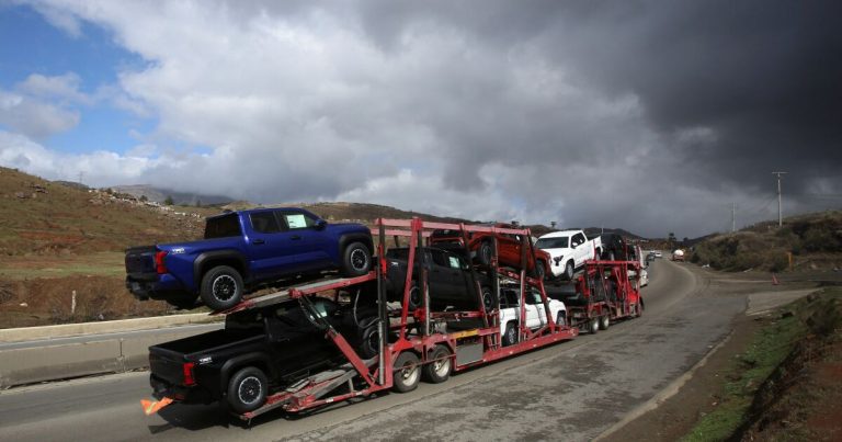 Exportaciones de autos de México cayeron 9.2% en febrero en medio de amenazas de aranceles