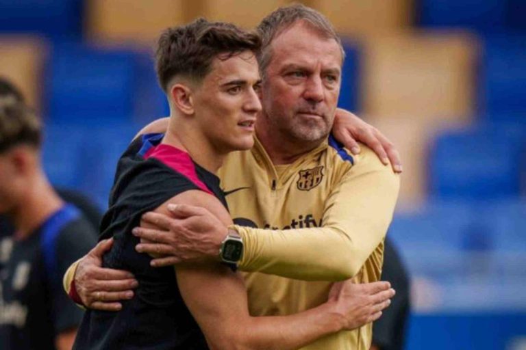 Flick se vio forzado a dejar a Gavi en el banquillo contra la Real Sociedad