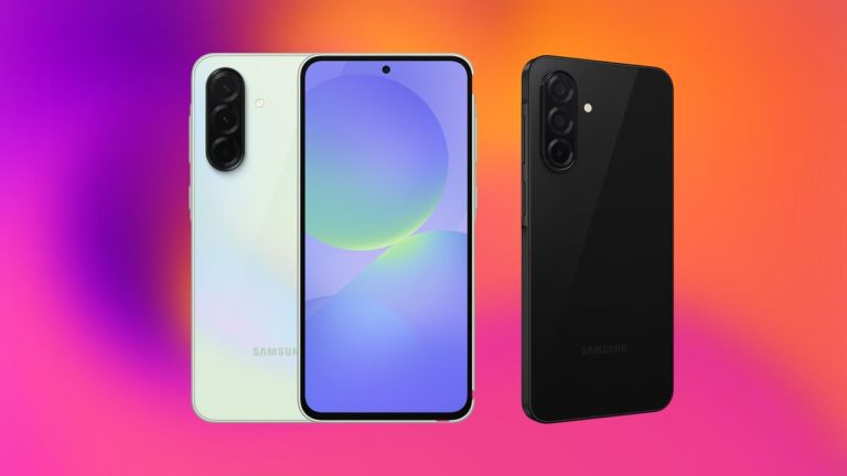 The Galaxy A36 next to the Galaxy A26