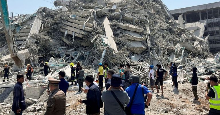 Fuerte terremoto sacude Birmania y Tailandia, al menos 150 personas murieron