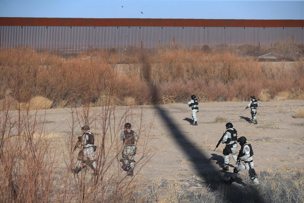 México frontera detenidos