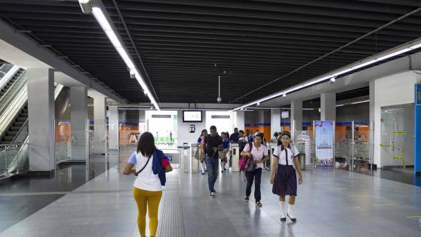 Incidente entre usuario y Cesmet en el Metro de Santo Domingo