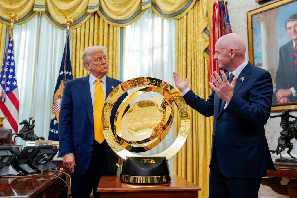 Trump, Infantino, Mundial de Clubes