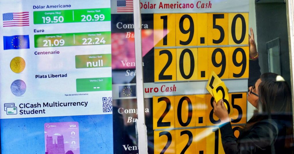 Inflación de EU y aranceles moverán al tipo de cambio esta semana