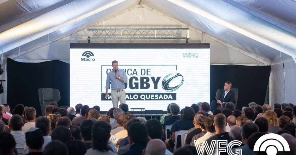 La exitosa clínica de rugby que dictó Gonzalo Quesada en Buenos Aires :: Olé