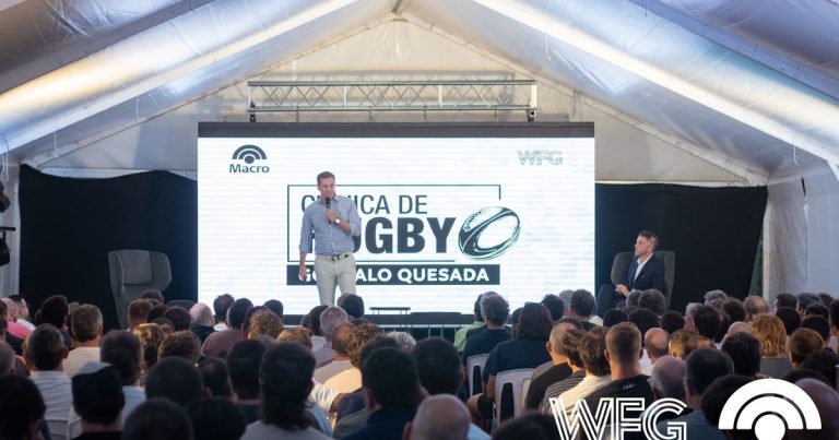 La exitosa clínica de rugby que dictó Gonzalo Quesada en Buenos Aires :: Olé