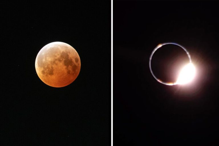 La primera vez que una nave grabó un eclipse desde la Luna fue en 1967. La segunda ha sido hoy