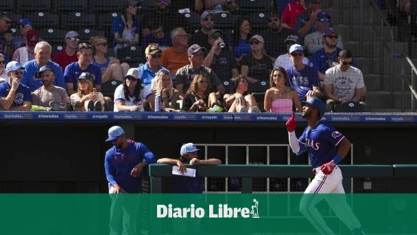 MLB: Leody Taveras pega su tercer jonrón de la primavera