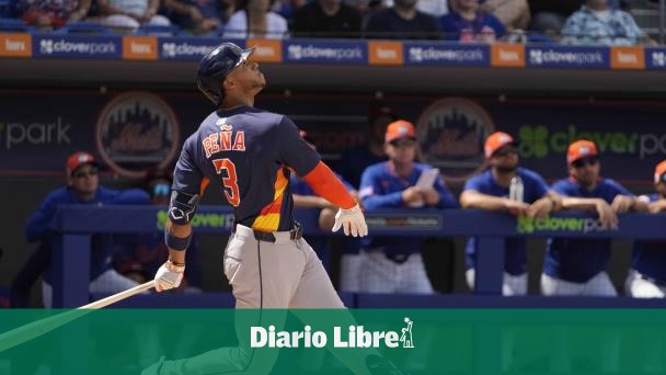 MLB: Peña jonronea; Caminero regresa; Domínguez se va de 3-2