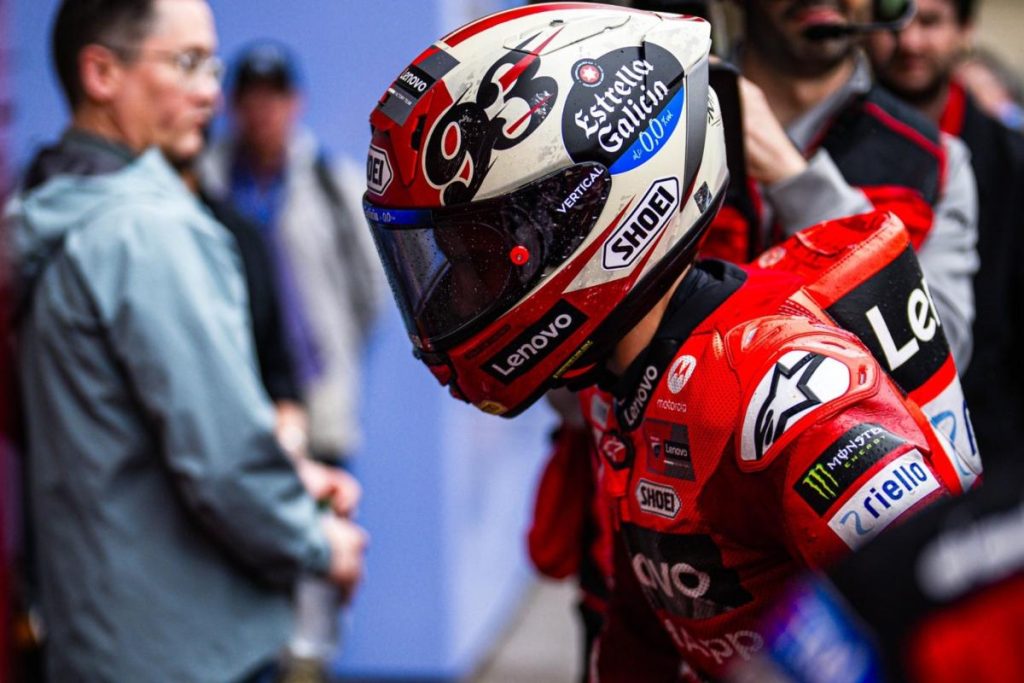 Marc Márquez: "No tocaba, un error puede tener graves consecuencias"