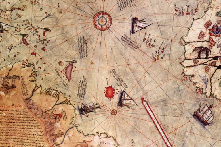 Piri Reis dibujó en 1513 el mapa más increíblemente preciso de América. Tanto que incluyó regiones aún sin descubrir
