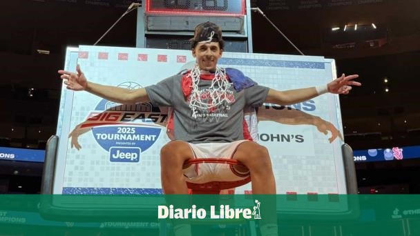 RJ Luis Jr., se adueñó del Madison y celebró con la bandera de RD