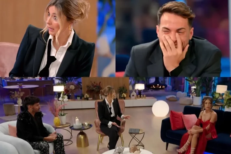 Sandra Barneda, al límite en el reencuentro de Montoya, Anita y Manuel