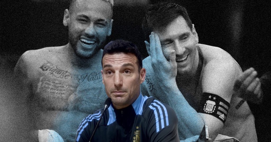 Scaloni y las chicanas de Brasil: "La imagen de Messi y Neymar es la que tiene que quedar" :: Olé