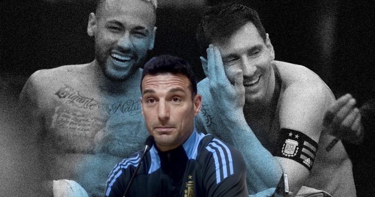 Scaloni y las chicanas de Brasil: "La imagen de Messi y Neymar es la que tiene que quedar" :: Olé
