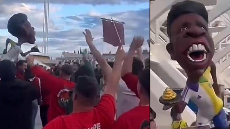 Sin piedad con el ninot de Vinicius en Fallas: "Balón de playa..."