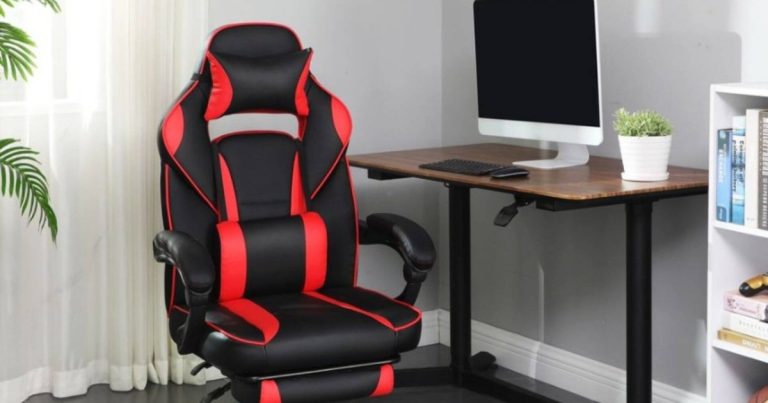Songmics también se interesa por el mundo gaming liquidando esta económica silla con la que hacerse un hueco