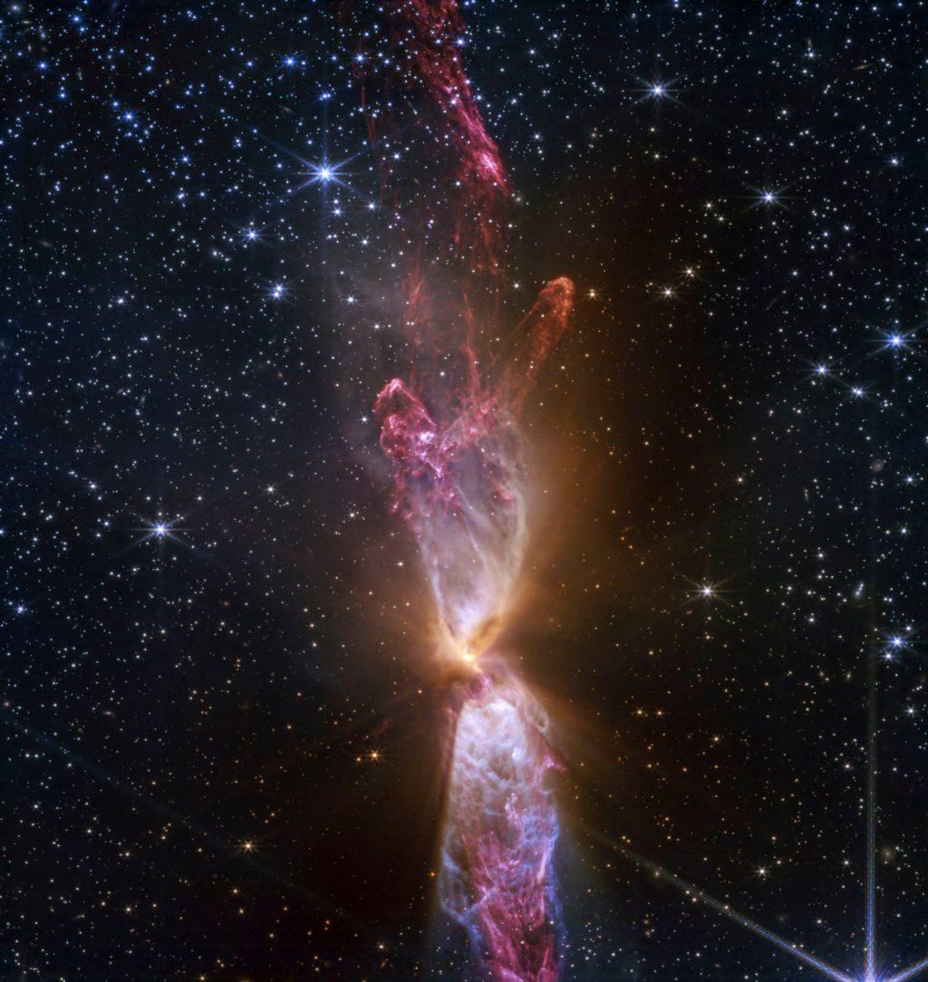 Telescopio James Webb revela impresionantes detalles de un sistema estelar en formación • Ciencia • Forbes México