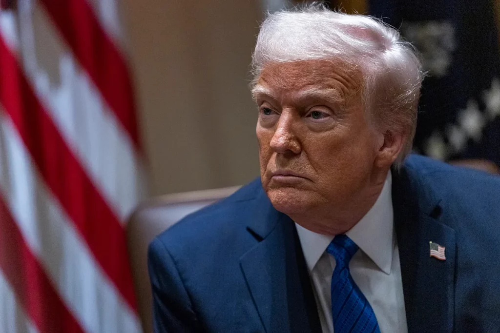 El presidente de EEUU, Donald Trump.