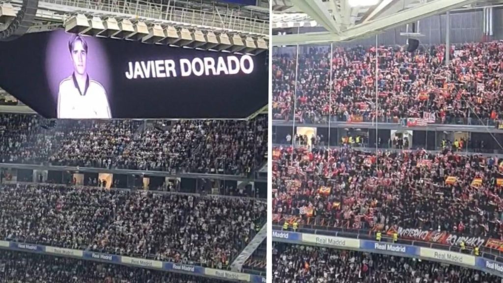 Un sector de la afición del Atlético no respeta el minuto de silencio