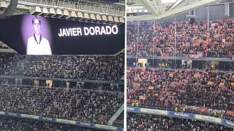 Un sector de la afición del Atlético no respeta el minuto de silencio