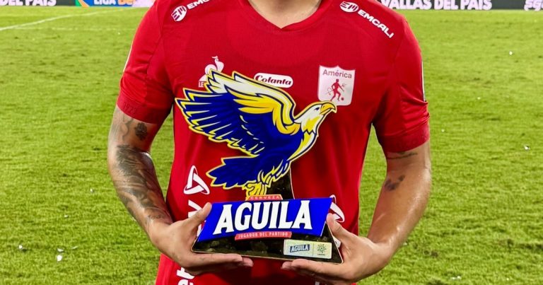 Video: el espectacular y quirúrgico pase de Juanfer Quintero para el 1-0 del América de Cali :: Olé