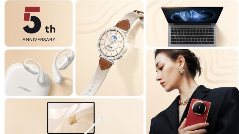 así celebra HUAWEI su 5º aniversario