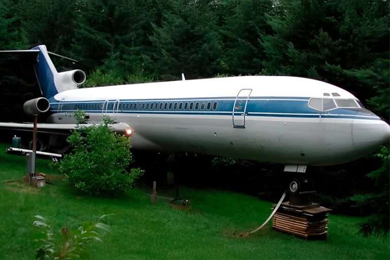 así un ingeniero acabó convirtiendo un avión en su propio hogar