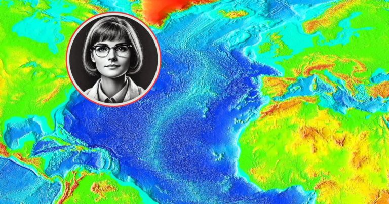 le prohibieron embarcar y desde su oficina descubrió la dorsal oceánica del Atlántico