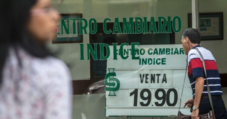peso mexicano se mantiene en menos de 20 unidades