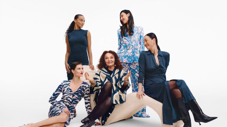 ‘Wrap dress’: Diane Von Furstenberg y Zalando reinterpretan el el vestido más icónico de la diseñadora