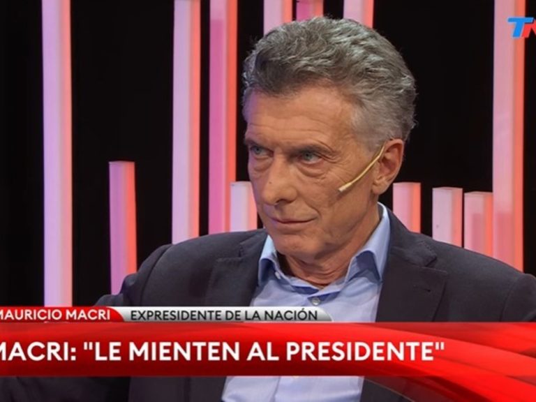 “Le dicen al Presidente algo que no está sucediendo”