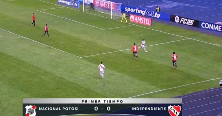 Así arrancó Independiente en la altura: sacó del medio y corner para Nacional :: Olé