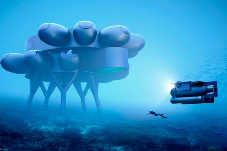 China está desarrollando una estación espacial submarina a más de 2.000 metros de profundidad