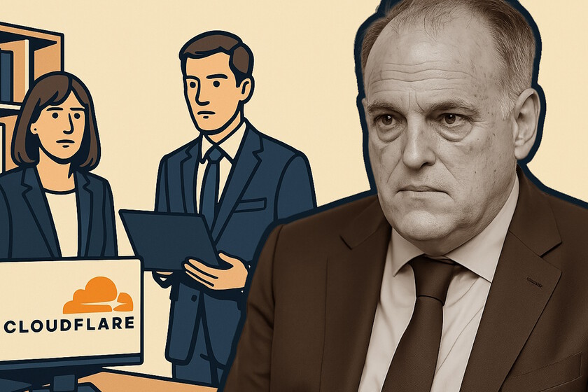 El bufete de Javier Tebas usa Cloudflare, la plataforma que señala como cómplice de las IPs que LaLiga pide bloquear