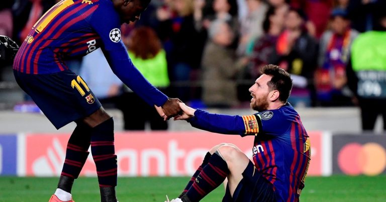 El francés rendido a los pies de Messi: "El mejor de todos los tiempos" :: Olé
