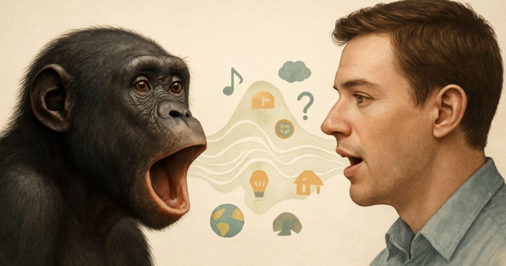 Este estudio con bonobos demuestra que el lenguaje no es solo humano y podría tener 7 millones de años de antigüedad